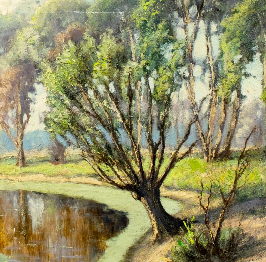 Otto (US, mid 20C) oil painting - 7