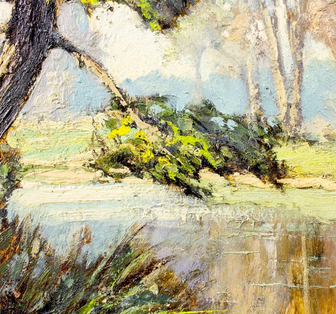 Otto (US, mid 20C) oil painting - 8