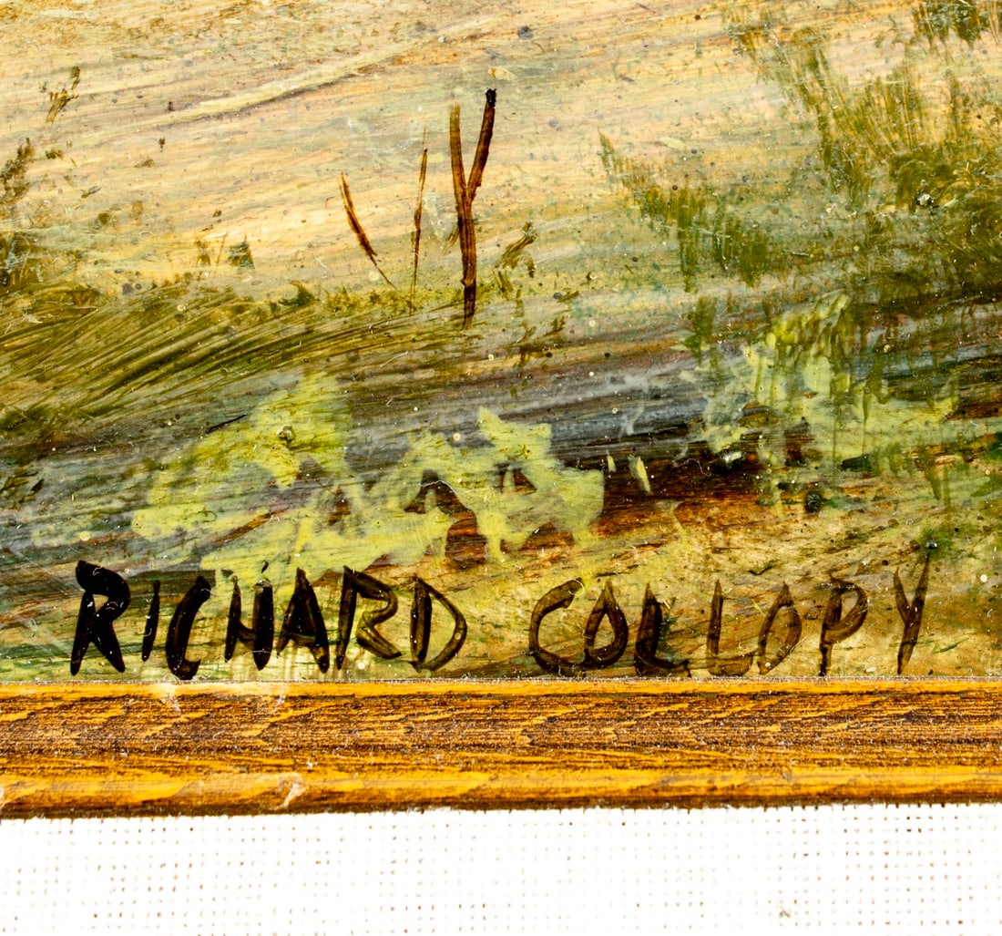 Richard Collopy (IL,1942-2015) oil painting - 4