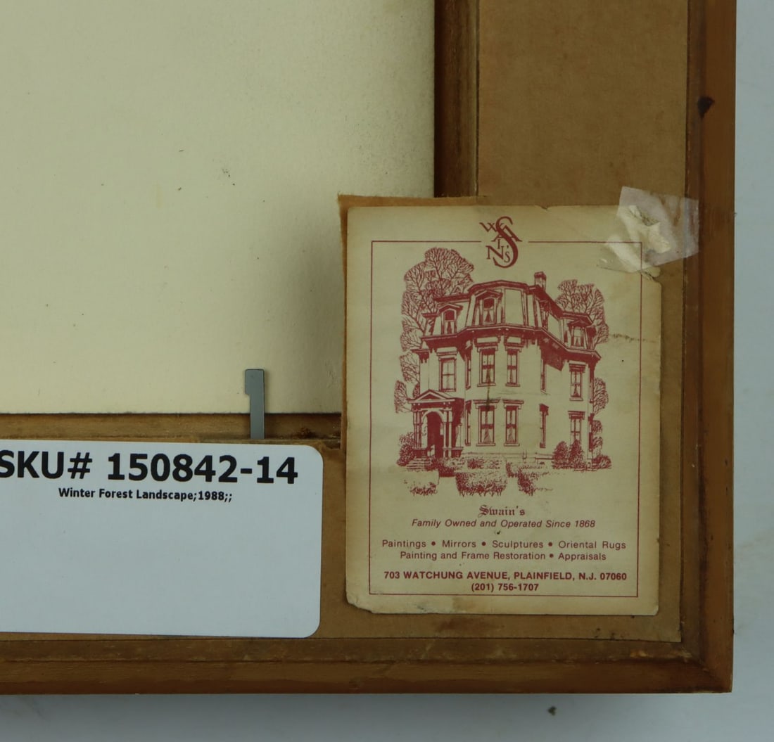 Donald Waters (NJ,1931-2005) oil painting - 11