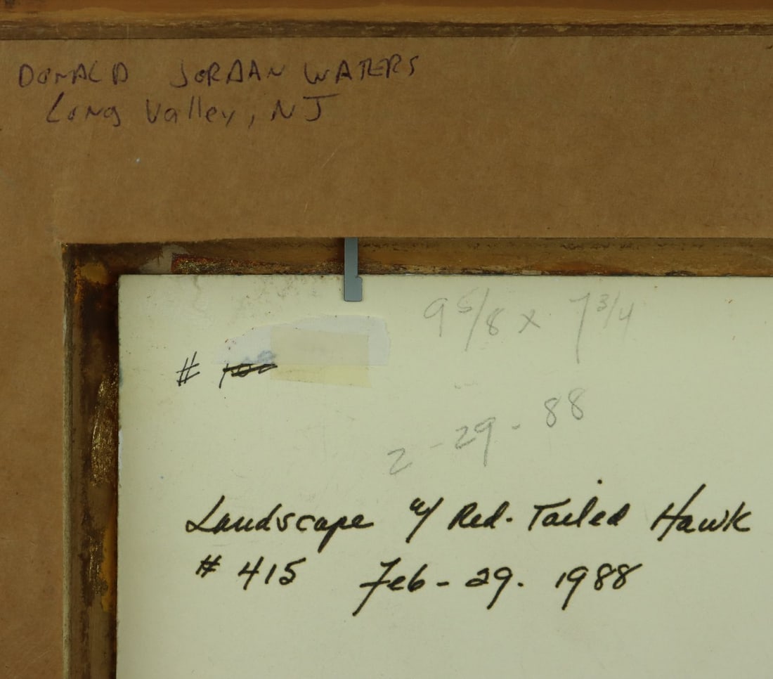 Donald Waters (NJ,1931-2005) oil painting - 14