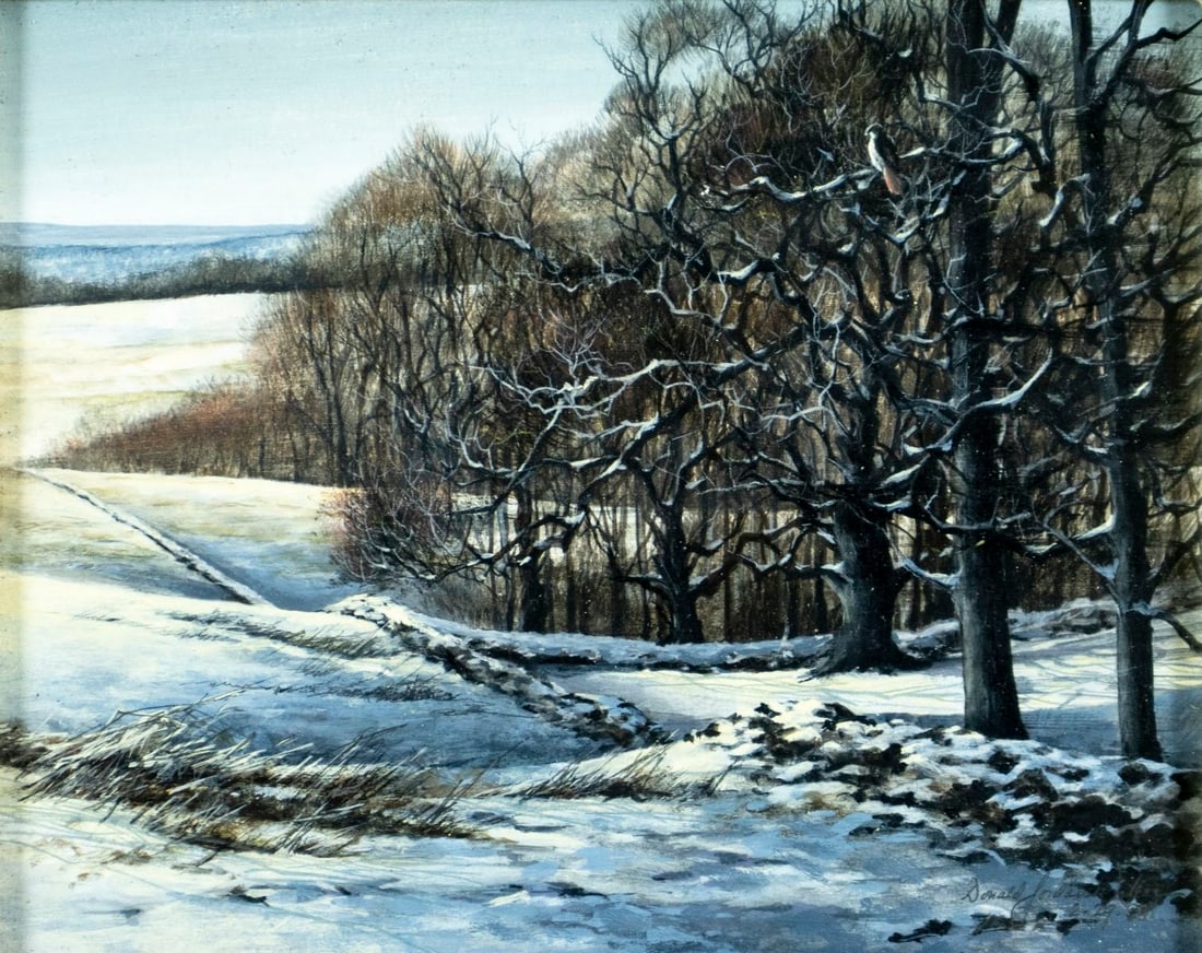 Donald Waters (NJ,1931-2005) oil painting (1 of 14)