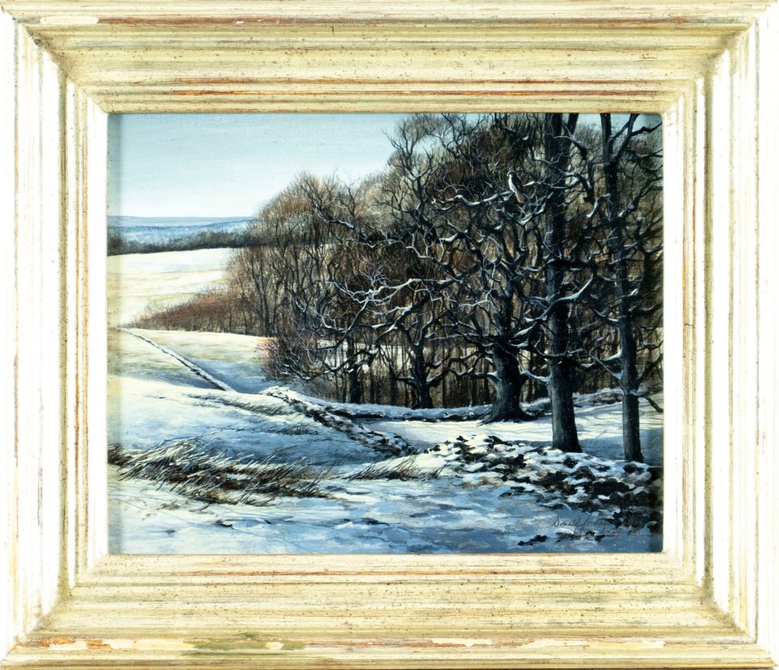 Donald Waters (NJ,1931-2005) oil painting - 3