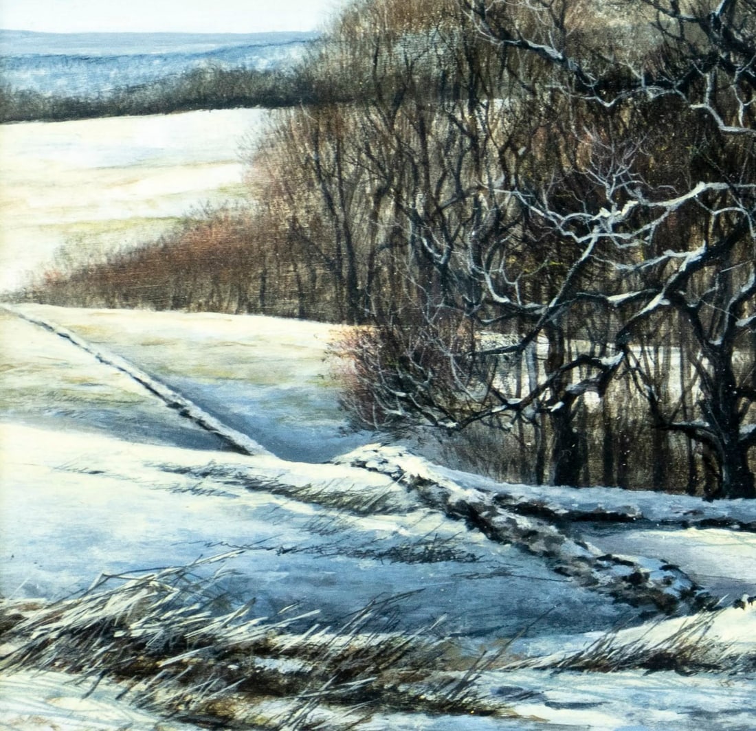 Donald Waters (NJ,1931-2005) oil painting - 6