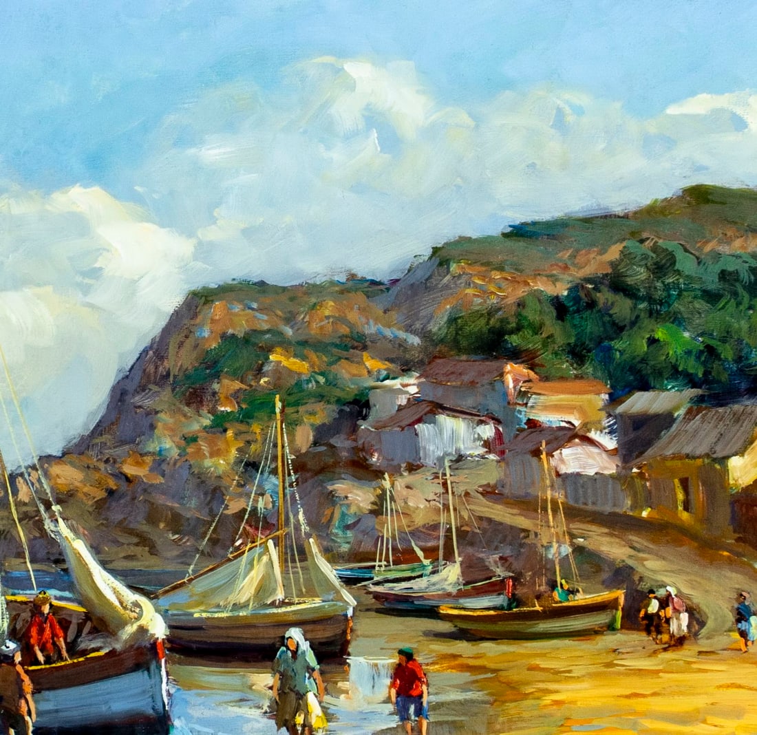 Calderon Padilla (South America,20C) oil painting antique - 7