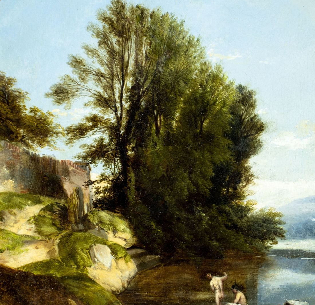 Frederick Richard Lee (UK,1798-1879) oil painting antique - 5