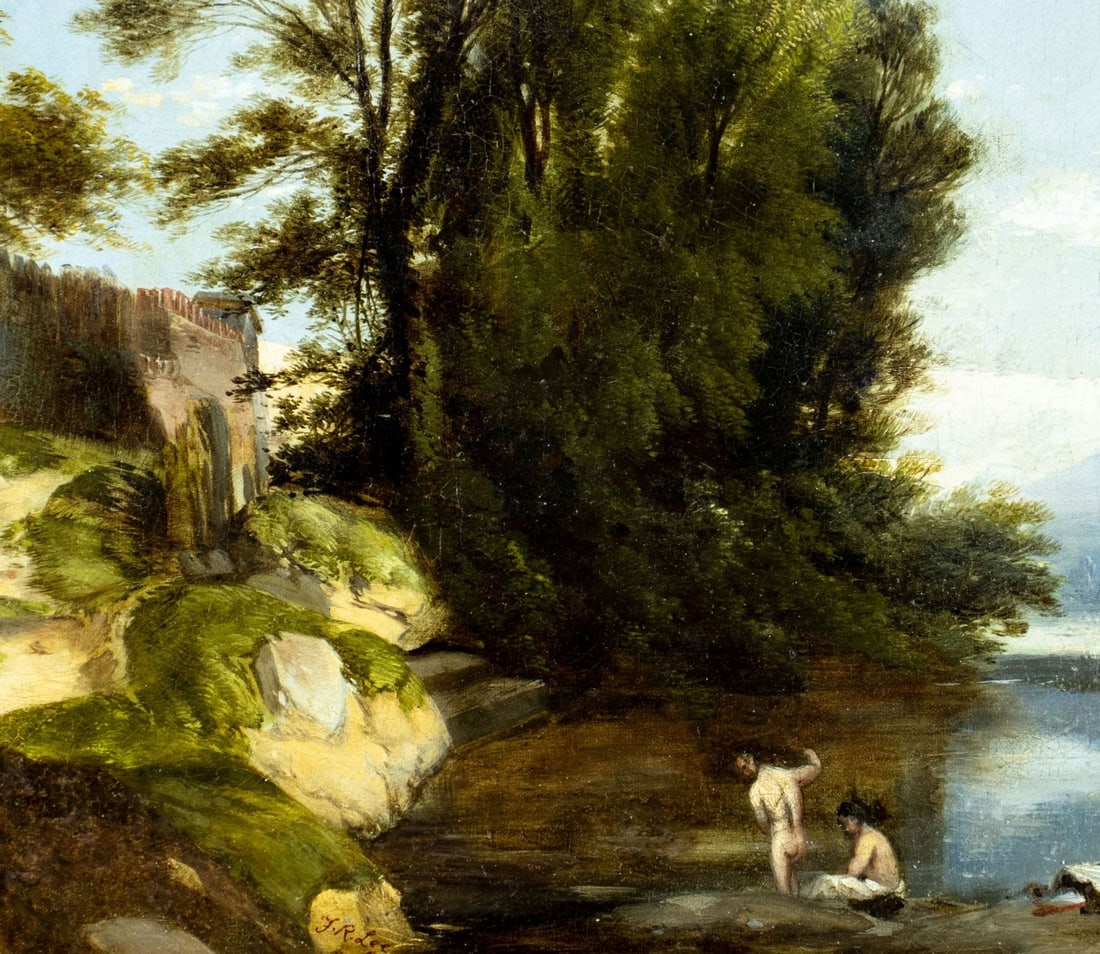 Frederick Richard Lee (UK,1798-1879) oil painting antique - 7