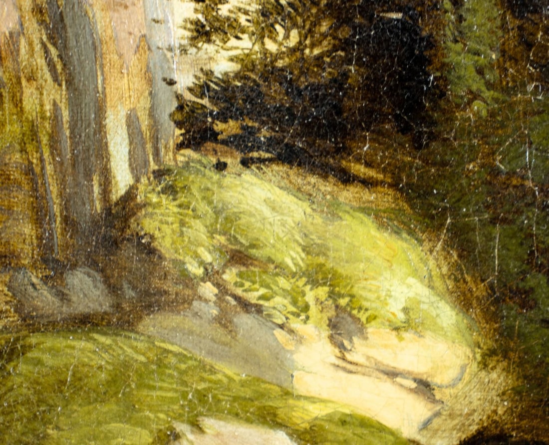 Frederick Richard Lee (UK,1798-1879) oil painting antique - 8