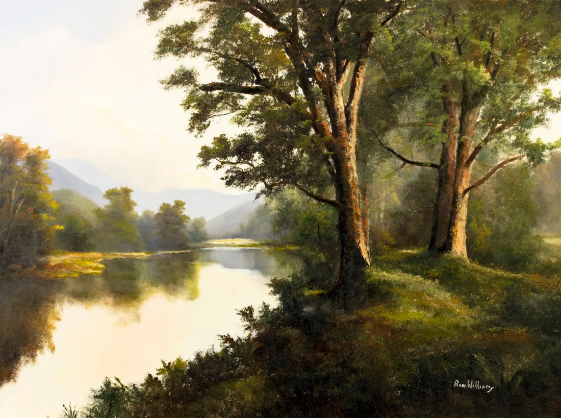 Ron Williams (TN,1947-2016) oil painting (1 of 12)