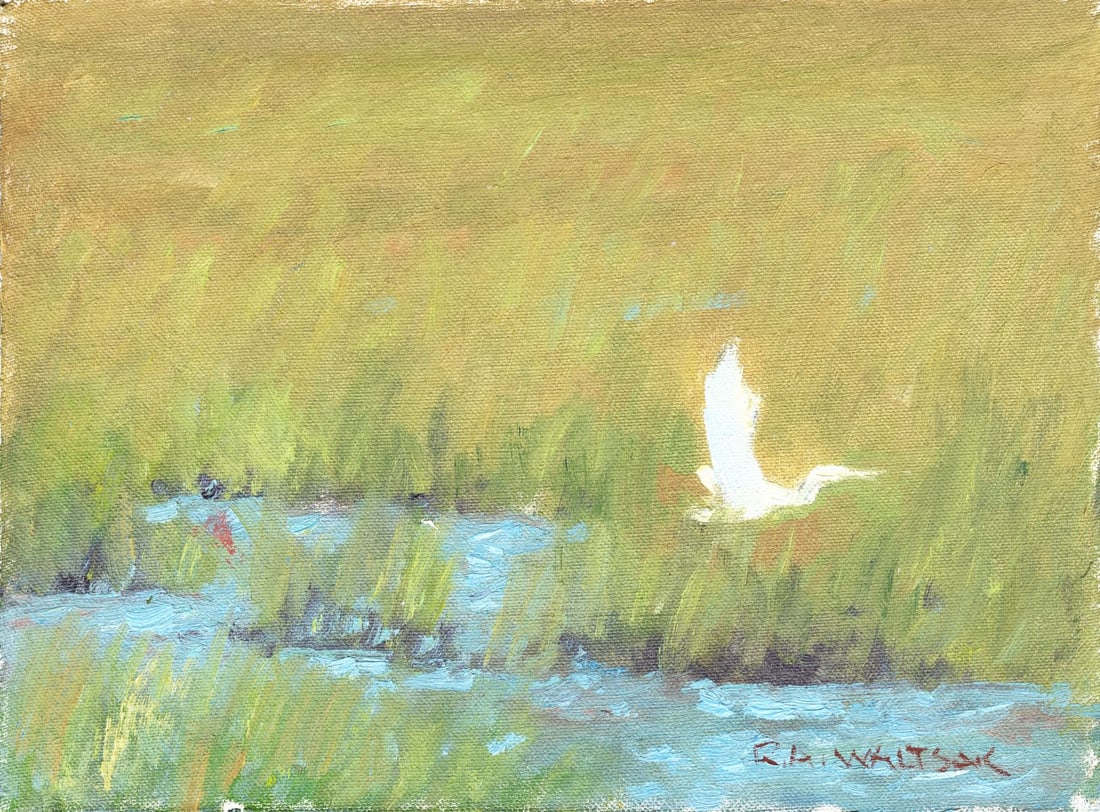 Robert Waltsak (NJ,b 1944) oil painting (1 of 12)