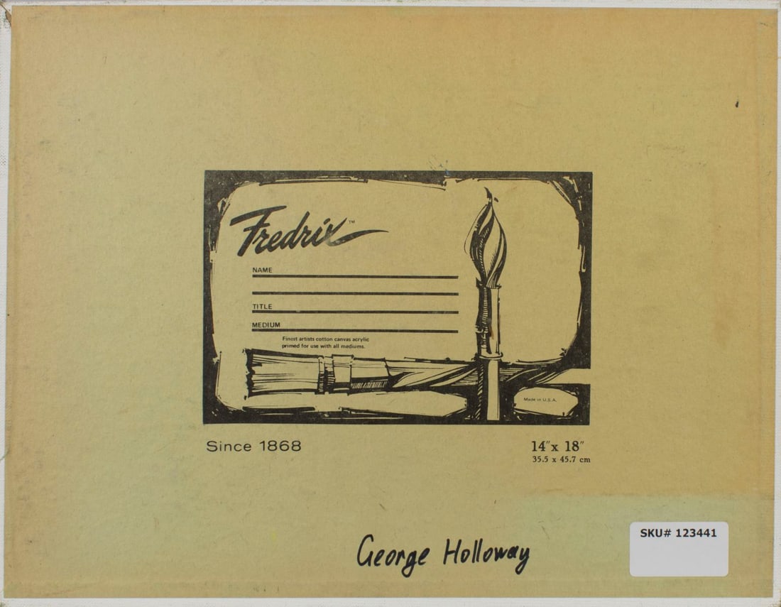 George Holloway (NJ,20C) oil painting - 8