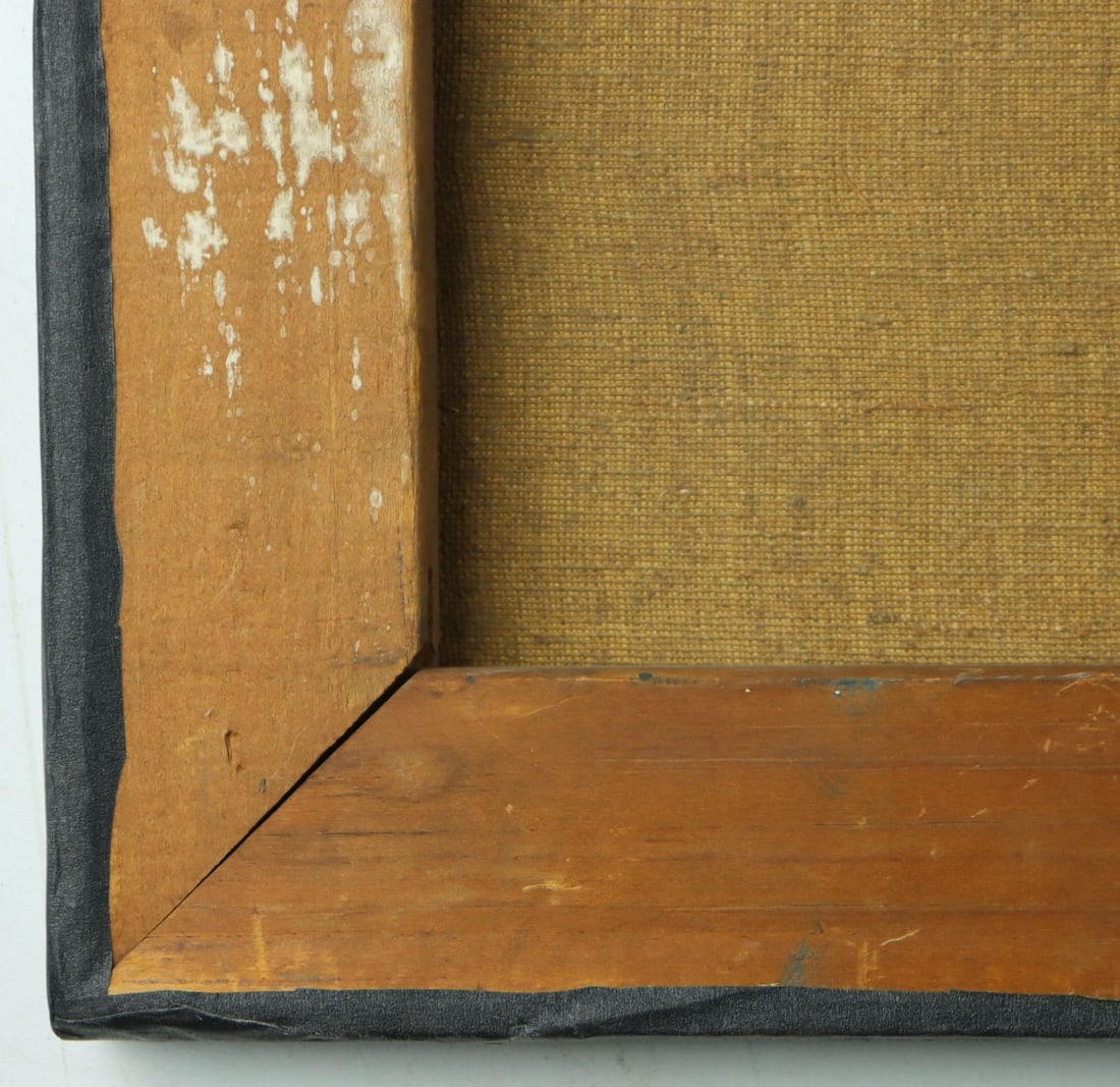 Vintage mid 20C American oil painting signed - 12