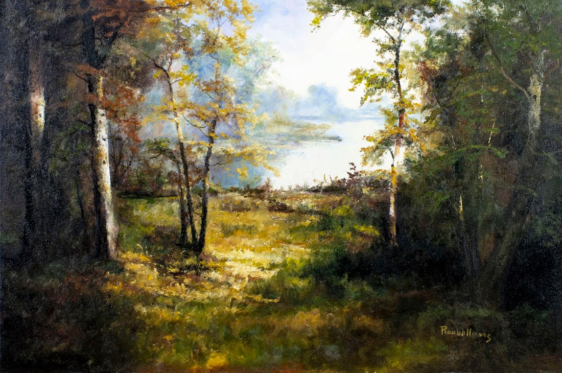 Ron Williams (TN,1947-2016) oil painting (1 of 12)