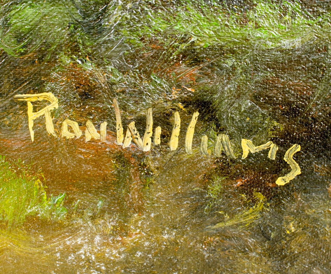 Ron Williams (TN,1947-2016) oil painting - 4