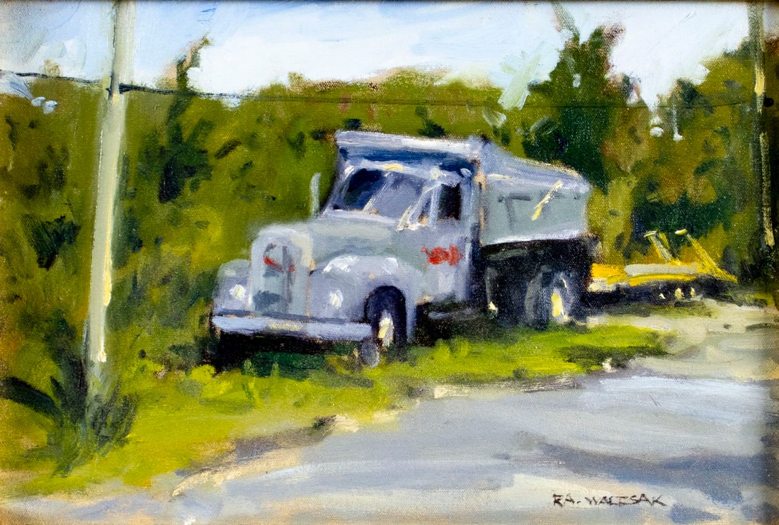 Robert Waltsak (NJ,b 1944) oil painting (1 of 13)