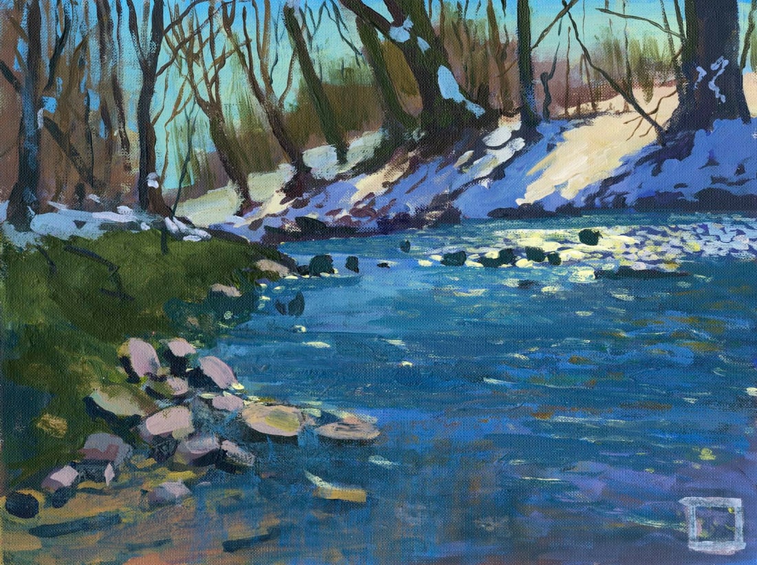 Oleksandr Boychenko (Ukraine,20/21C) gouache painting (1 of 12)