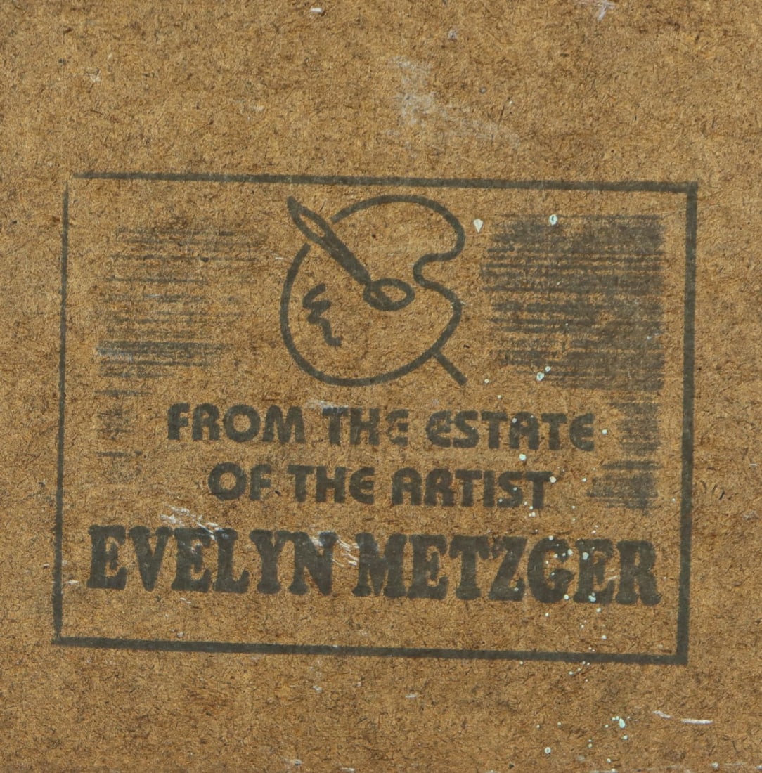 Evelyn Metzger (NY,Brazil,1911-2007) oil painting - 13