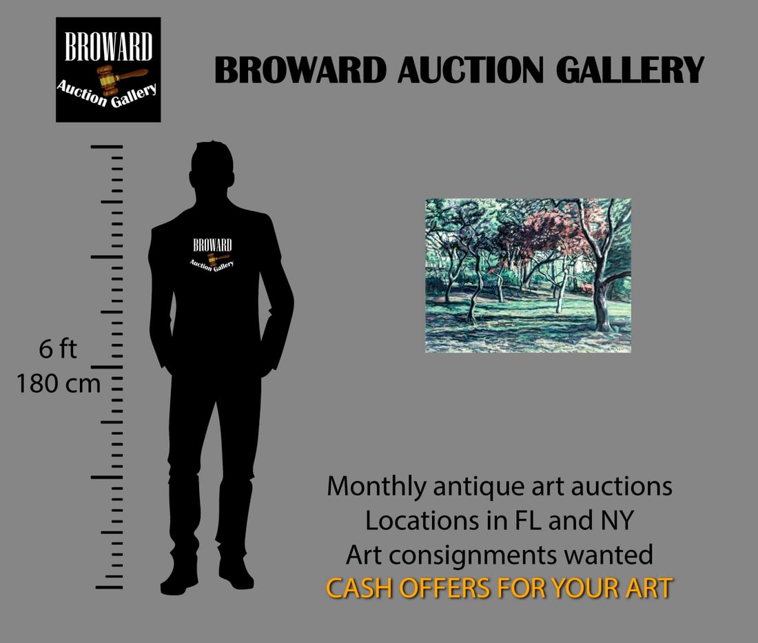 Evelyn Metzger (NY,Brazil,1911-2007) oil painting - 2