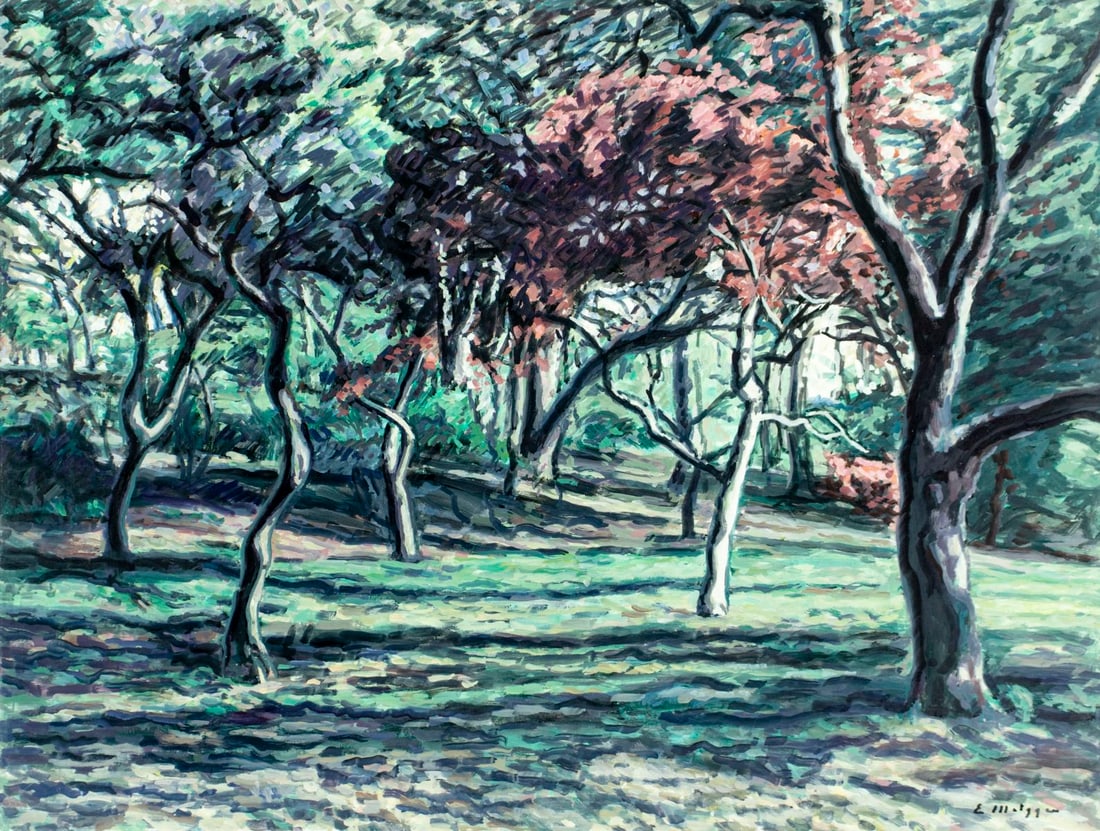 Evelyn Metzger (NY,Brazil,1911-2007) oil painting - 3