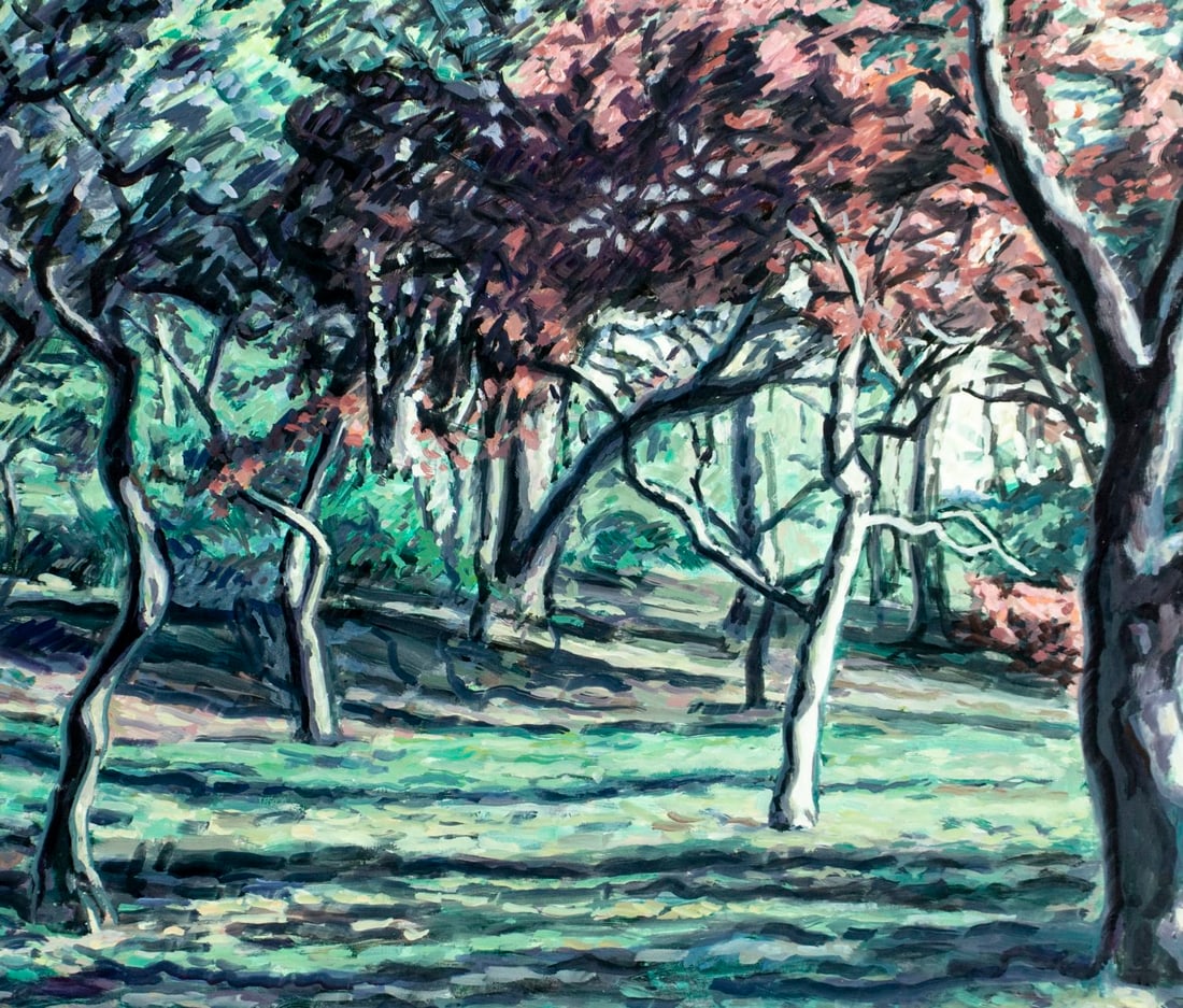 Evelyn Metzger (NY,Brazil,1911-2007) oil painting - 5