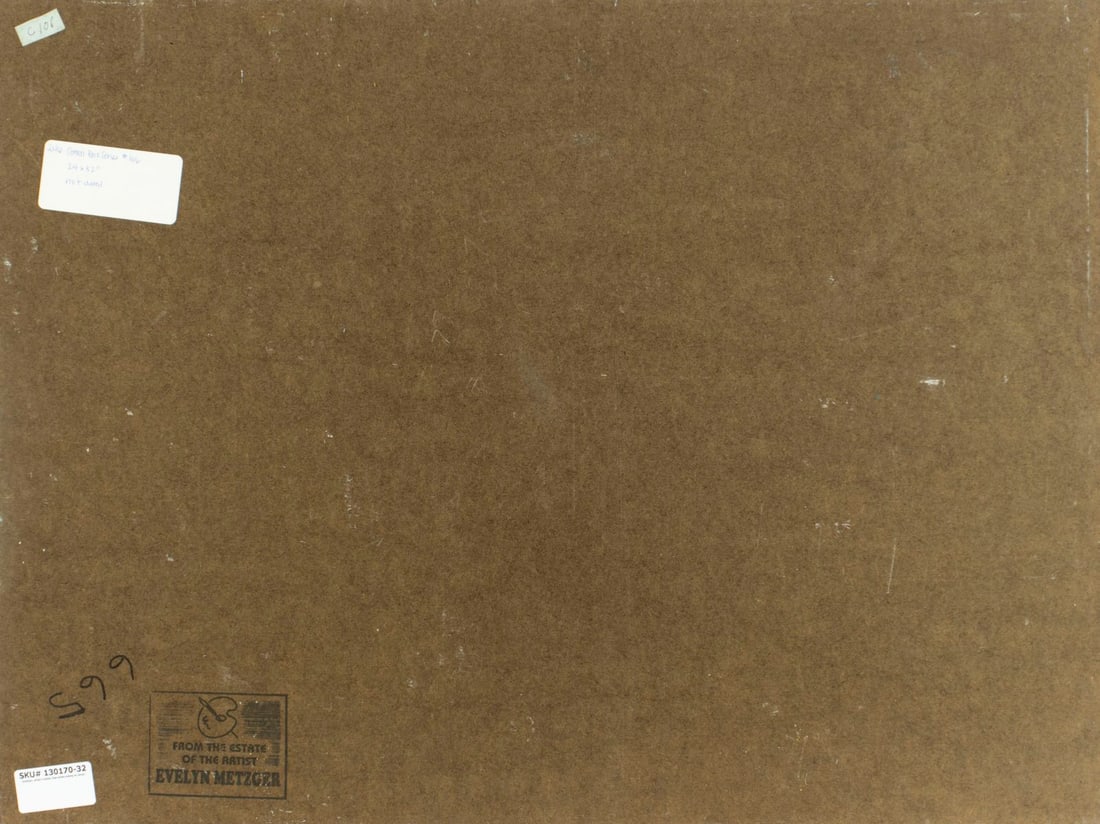 Evelyn Metzger (NY,Brazil,1911-2007) oil painting - 9