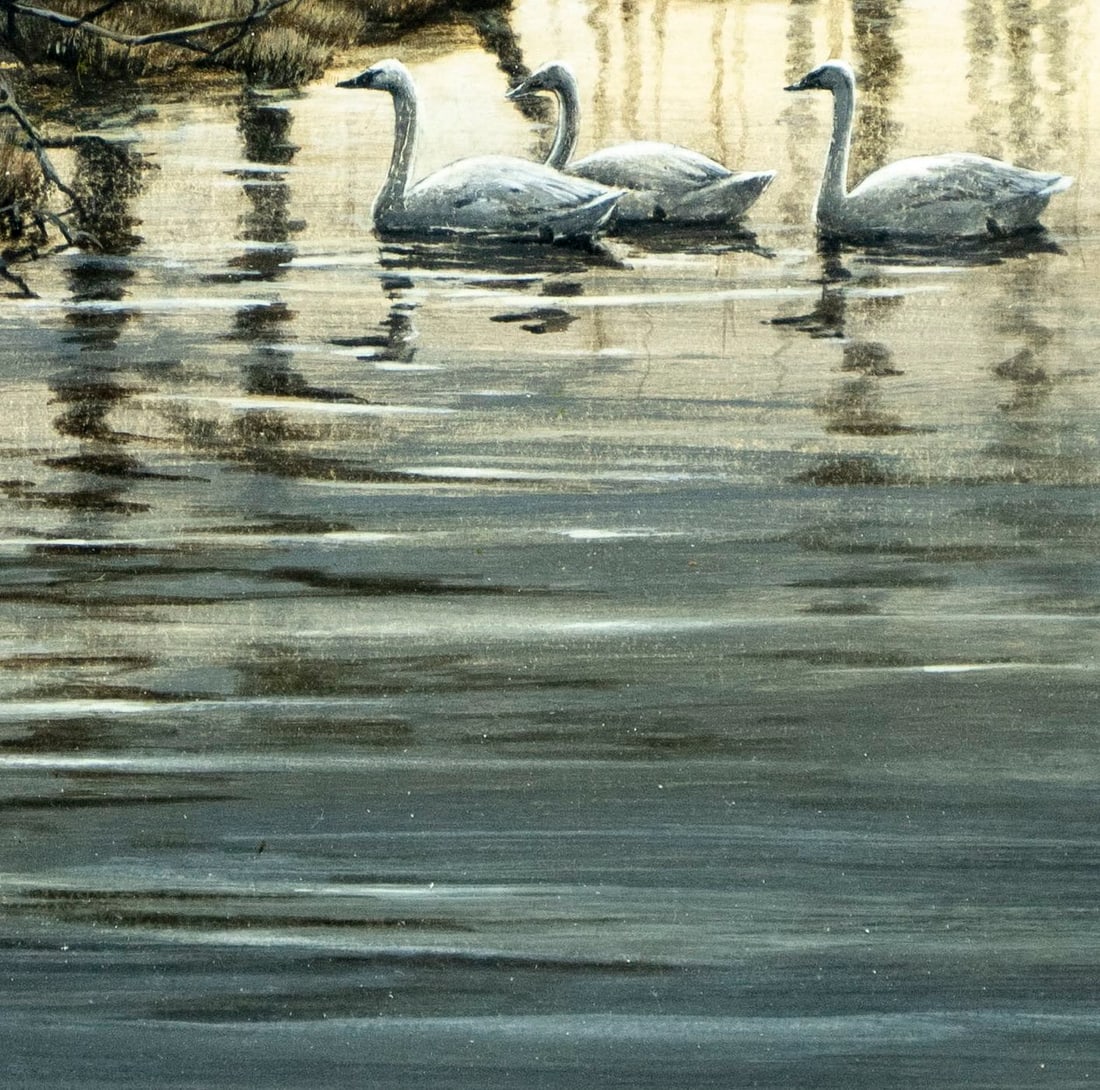 Donald Waters (NJ,1931-2005) oil painting - 6