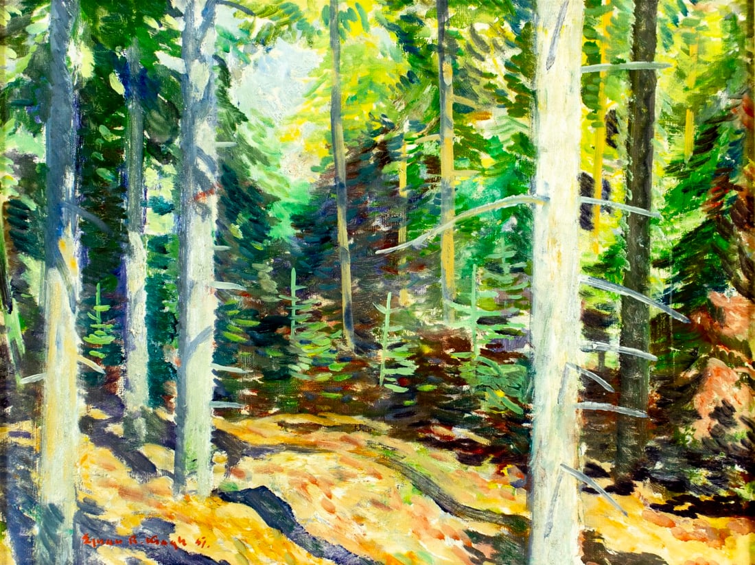 Ejnar Roepstorff Kragh (Denmark,1903-1981) oil painting (1 of 16)