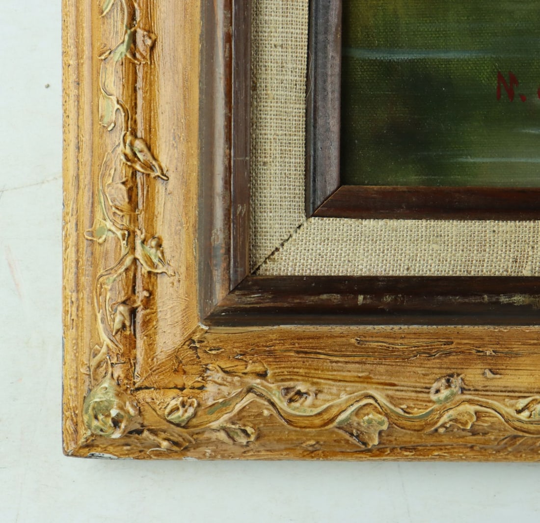 Contemporary decorative oil painting signed N Gilmore - 10