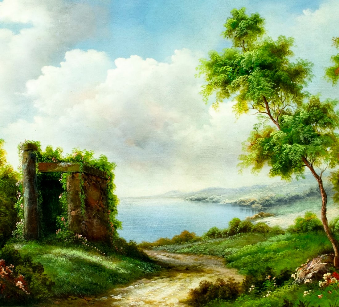 Contemporary decorative oil painting signed N Gilmore - 5