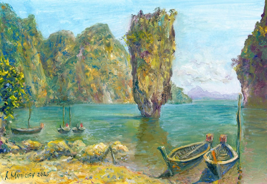 Andriy Matveev (Ukraine,b 1988) oil painting (1 of 12)