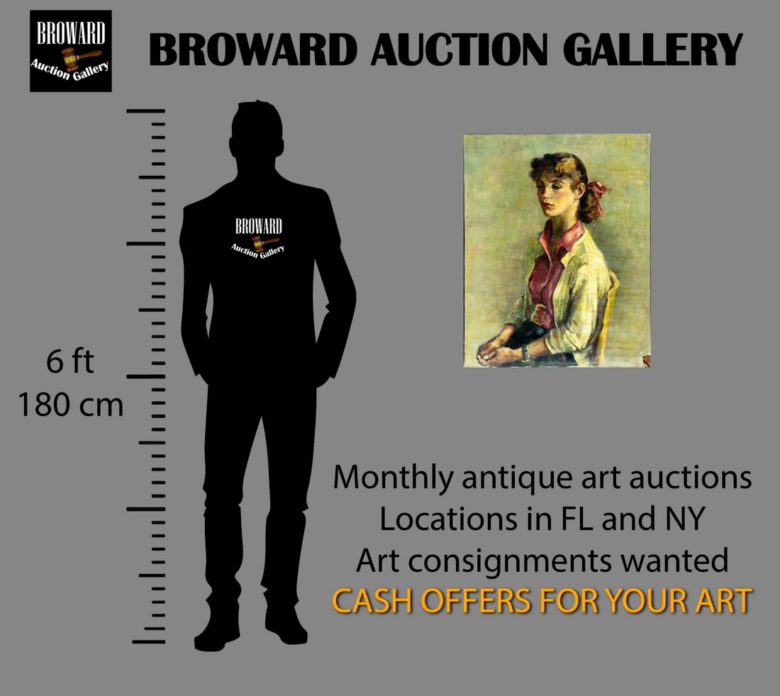 Blanche Rothschild (NY,1893-1988) oil painting - 2