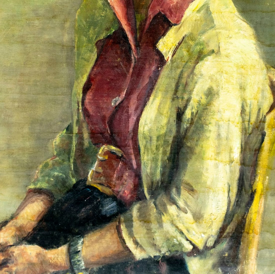 Blanche Rothschild (NY,1893-1988) oil painting - 7