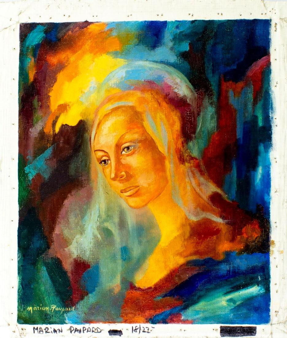 Marian Paupard (France,20C) oil painting - 3