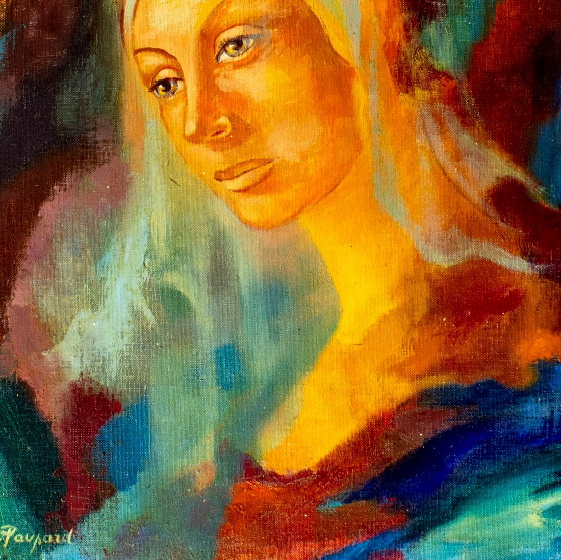 Marian Paupard (France,20C) oil painting - 7