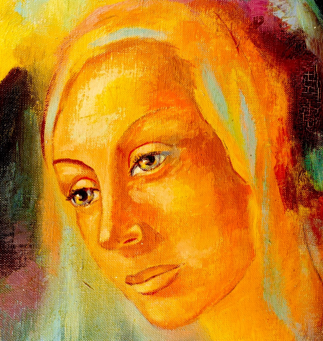 Marian Paupard (France,20C) oil painting - 8