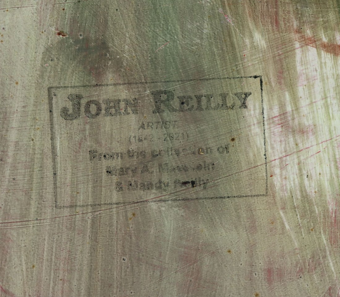 John Reilly (NY,NJ,1942-2021) oil painting - 4