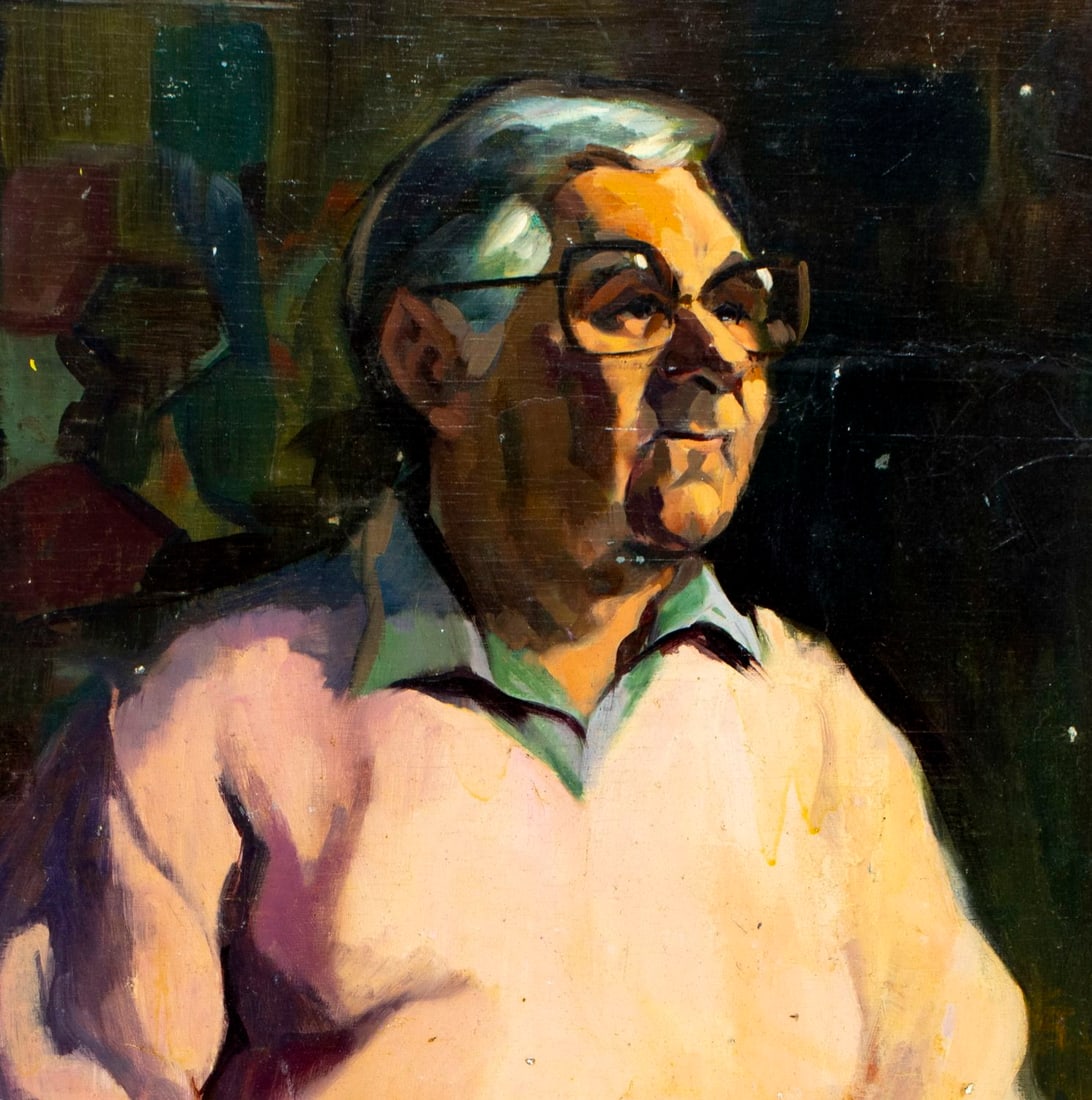 John Reilly (NY,NJ,1942-2021) oil painting - 6