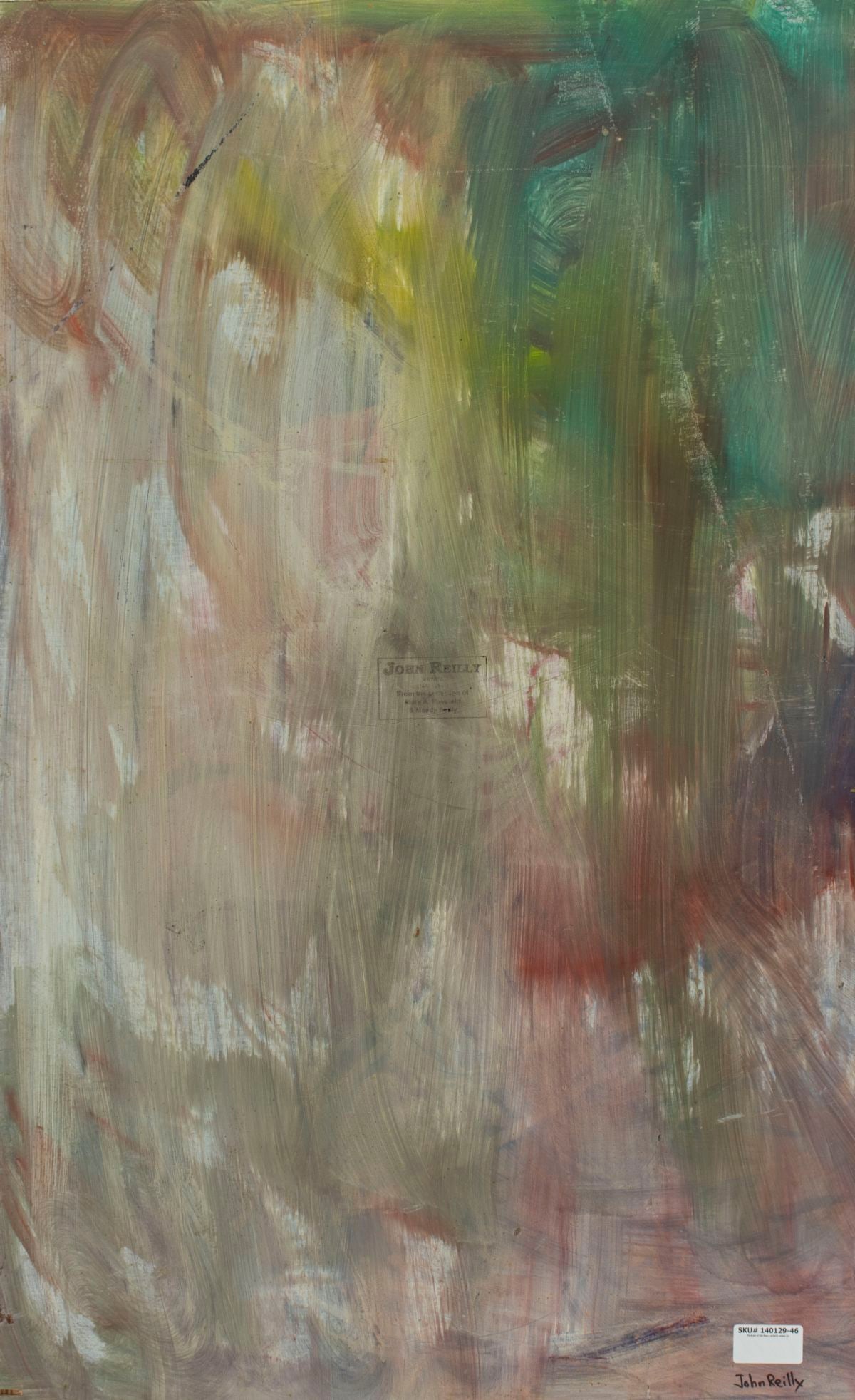 John Reilly (NY,NJ,1942-2021) oil painting - 9