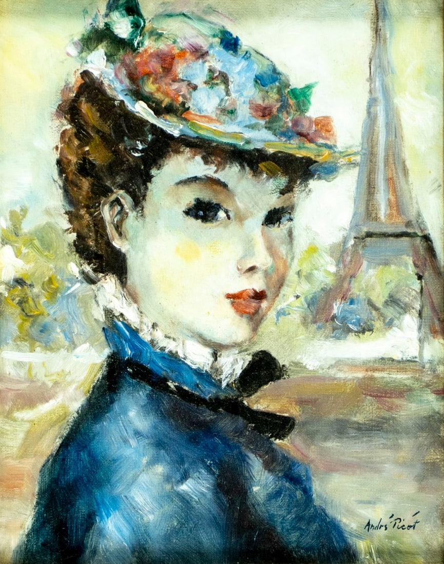 Andre Picot (France,1910-1992) oil painting (1 of 14)