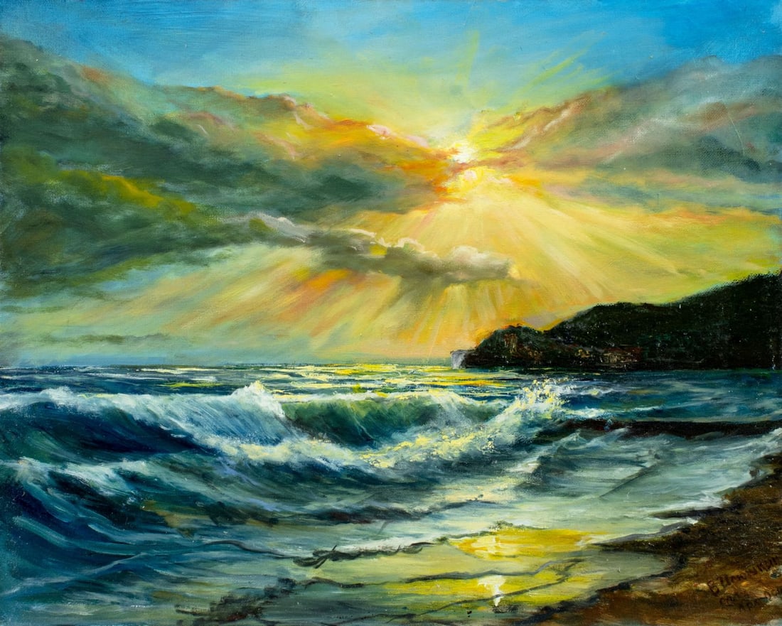 Viktor Ilyushkin (Russia,b 1946) oil painting (1 of 13)