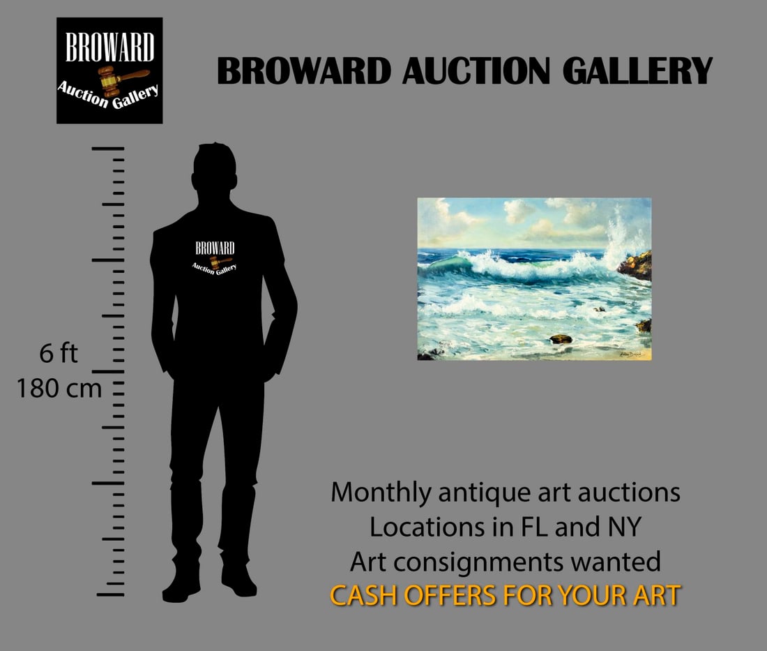 Leonard Borman (CA,OR,1894-1995) oil painting - 2