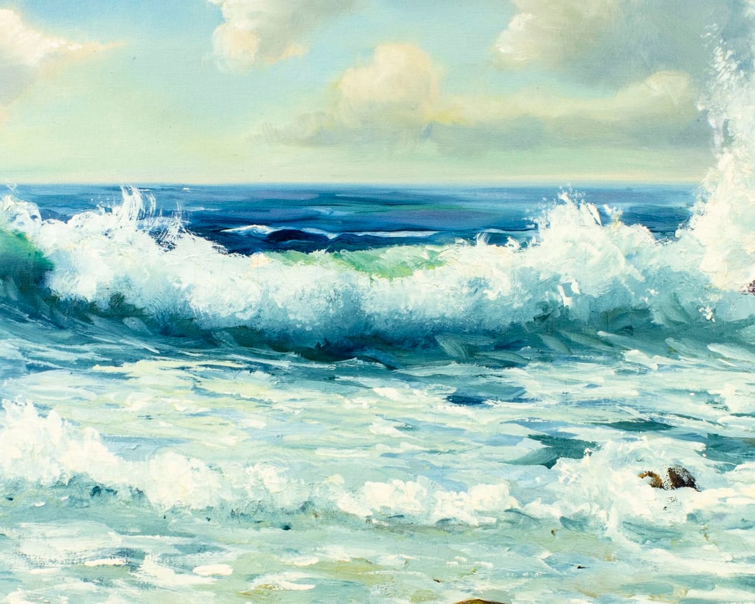 Leonard Borman (CA,OR,1894-1995) oil painting - 5