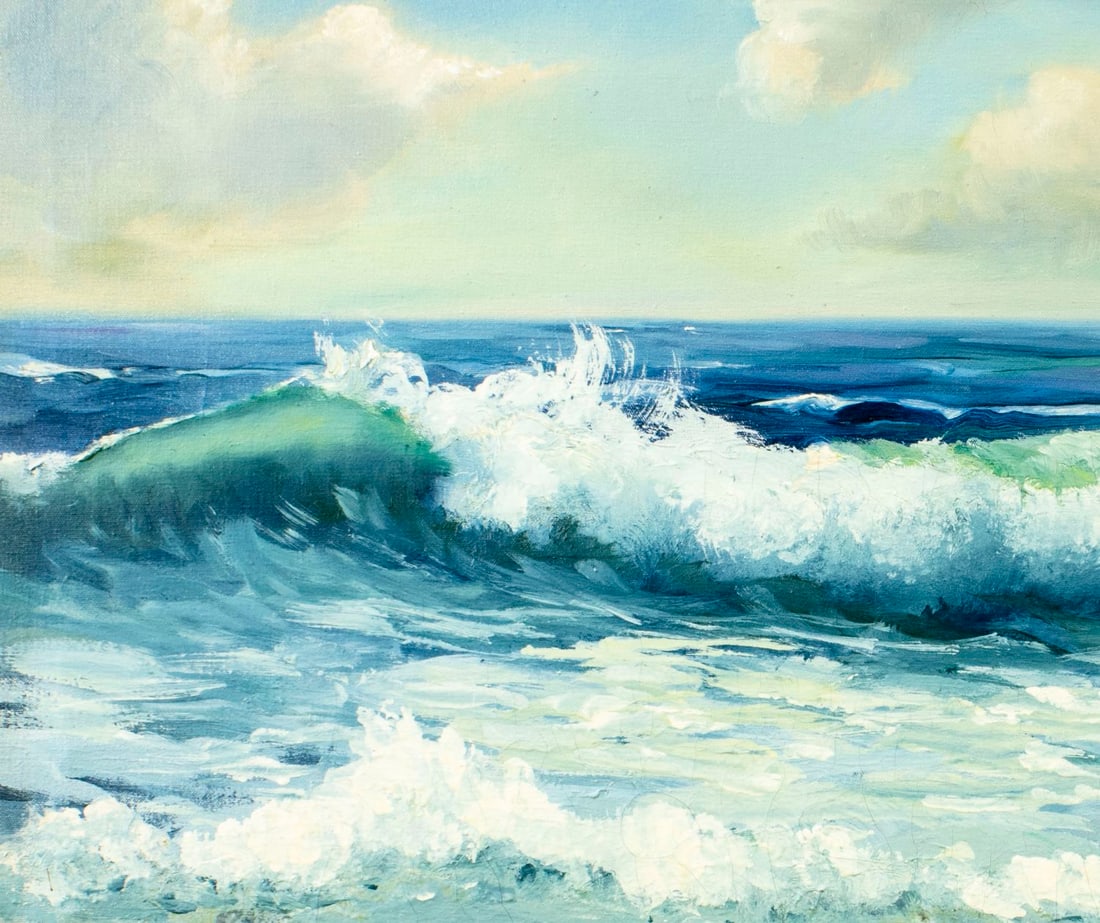 Leonard Borman (CA,OR,1894-1995) oil painting - 6