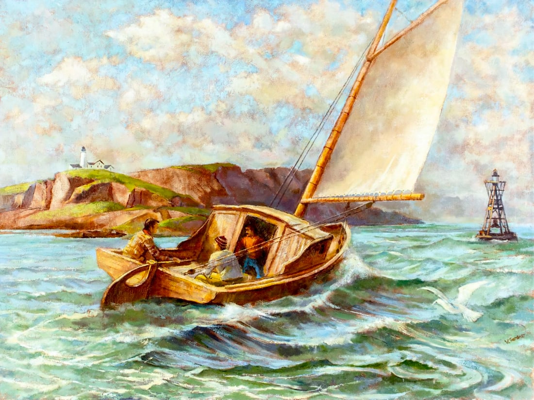 Walter Henry Gardner (PA,1902-1996) oil painting (1 of 13)