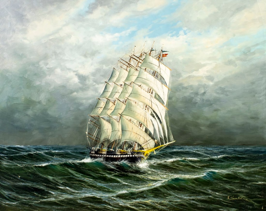 Gunter Seekatz (German,1928-?) oil painting (1 of 14)