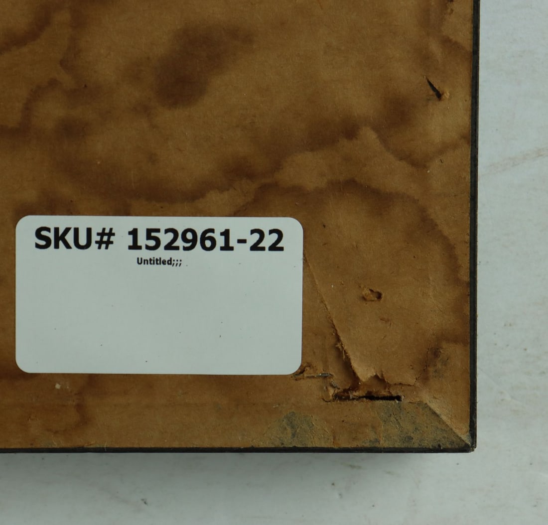 Rose Chadabe (US,early 20C) chalk painting antique - 12