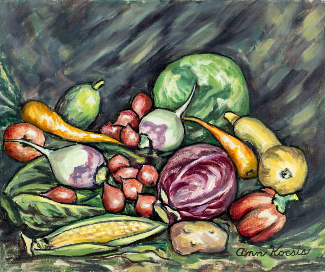 Ann Kocsis (NY,1910-1972) oil painting (1 of 13)