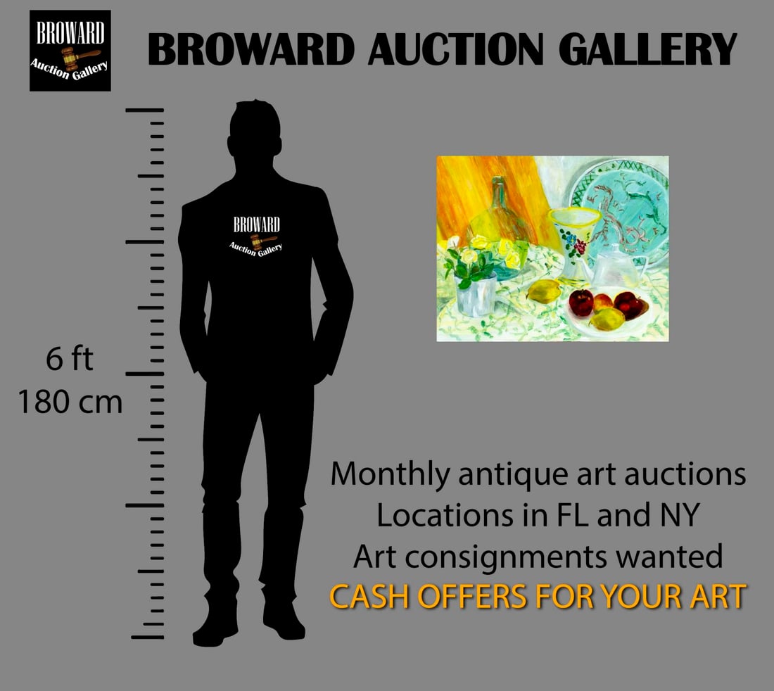 Vintage 20C American oil painting - 2