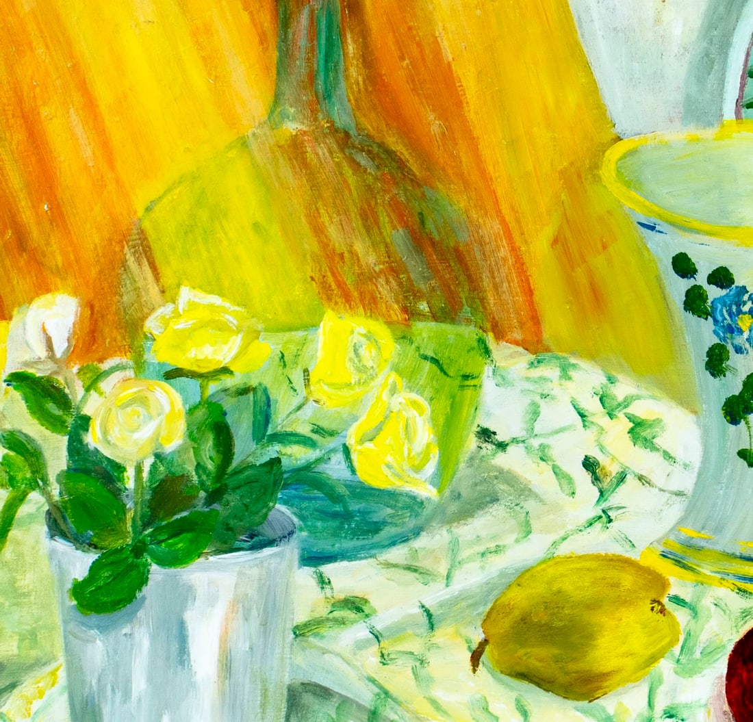 Vintage 20C American oil painting - 5