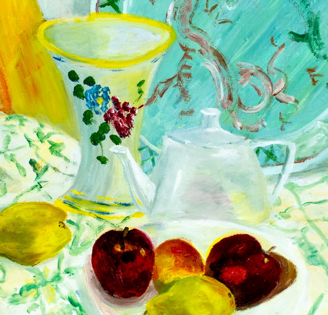 Vintage 20C American oil painting - 6